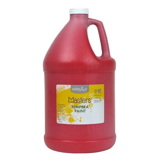Little Masters Tempera Paint, Red, 3.78L
