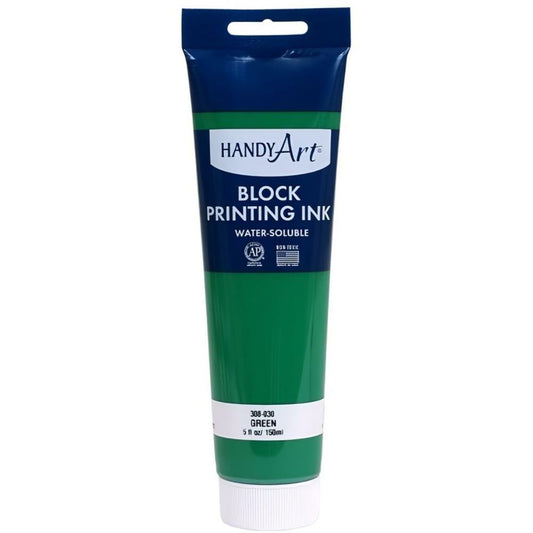 HANDY ART BLOCK INK - 5 OZ. GREEN