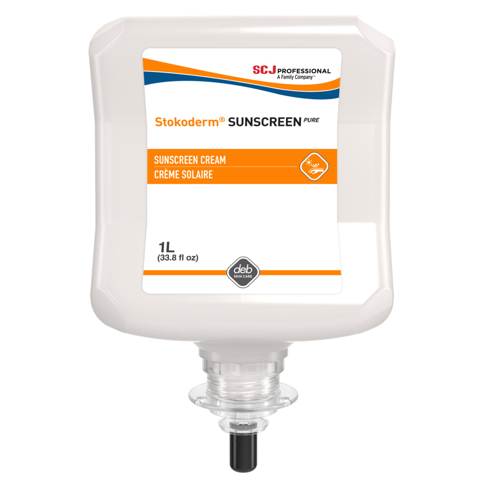 SC Johnson Professional Stokoderm Sunscreen Pure - 1 L - 6 Pack