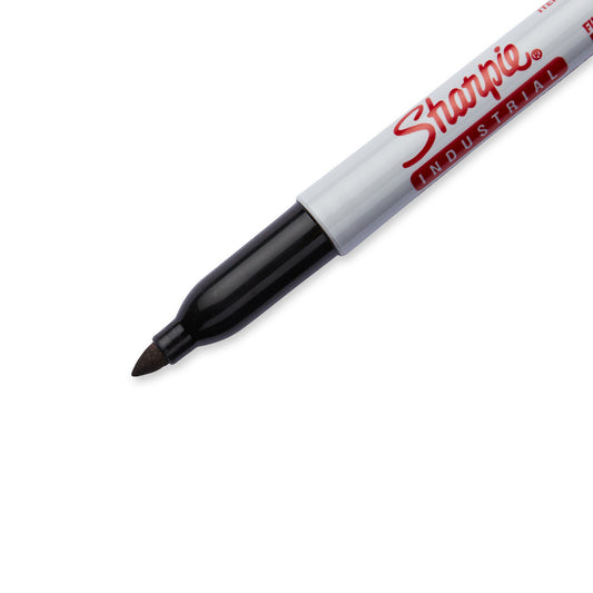 Sharpie Industrial Permanent Markers - Fine Point - Black - 36 Pack