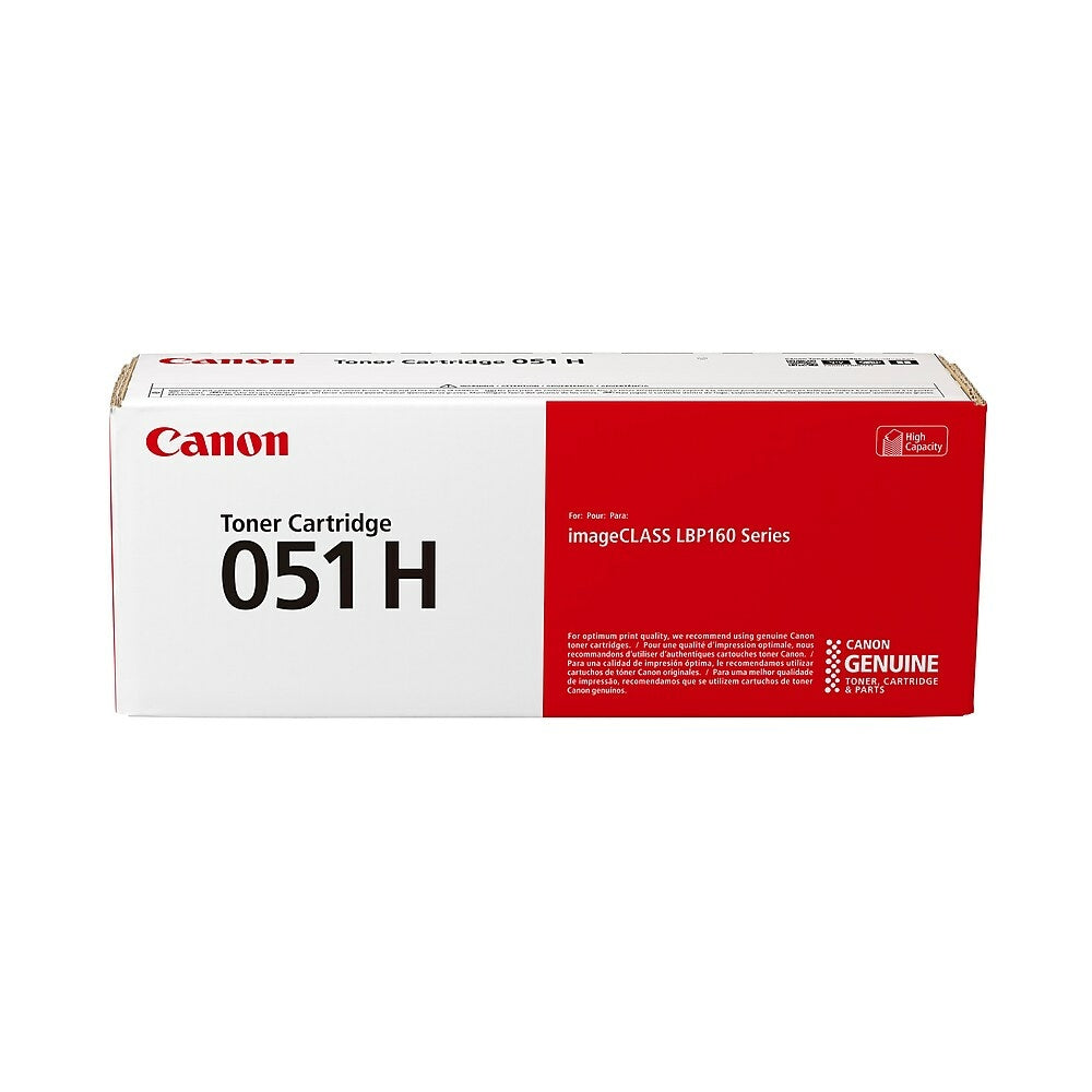 Canon 051  Toner Cartridge, Black, High Capacity (2169C001)