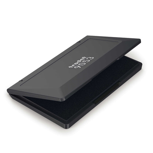 Trodat 9053 Felt Stamp Pads - 3 1/2" x 6 3/8" - Black