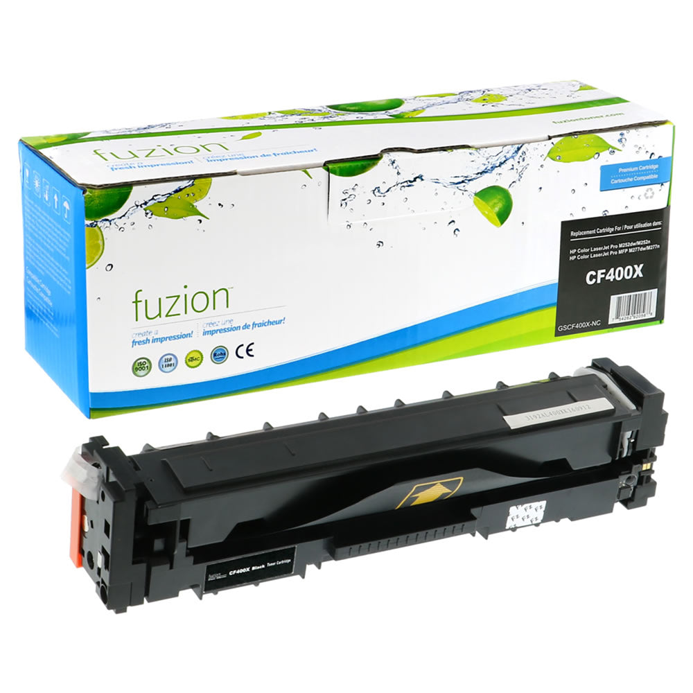 fuzion HP 201X Compatible Toner Cartridge - High Yield - Black