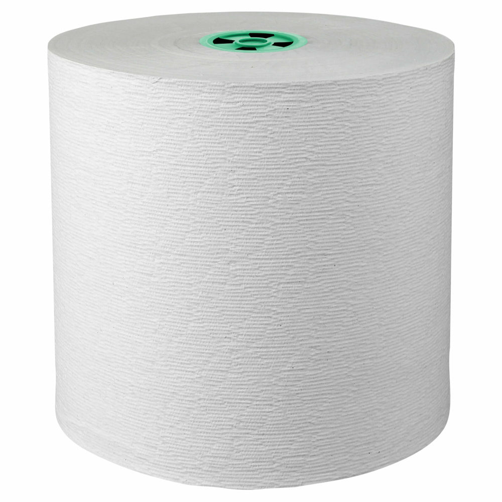 Kleenex Hard Roll Paper Towels -  with Premium Absorbency Pockets- for Green Core Dispensers - White - 6 Pack