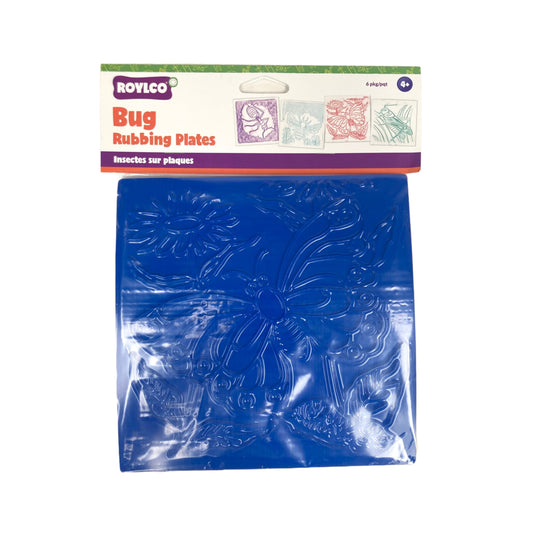 Roylco Rubbing Plate Bug, 12 Pack