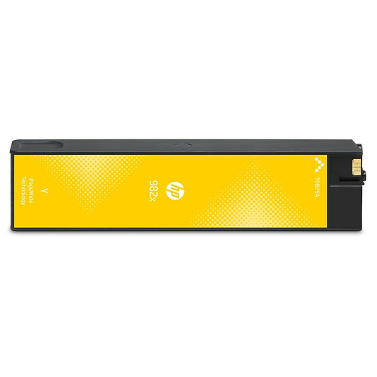 HP 982X High Yield PageWide Cartridge, Yellow (T0B29A)
