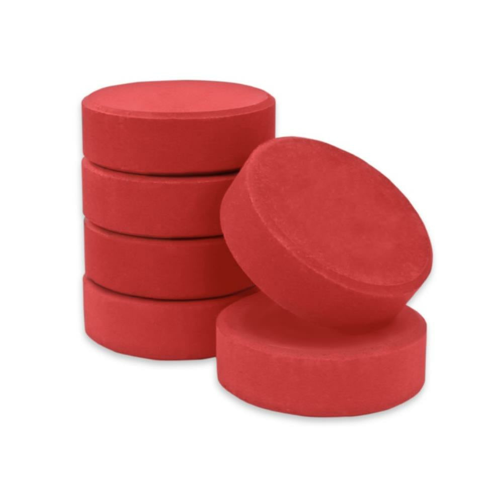 Tempera Paint Block Red, 6/pkg