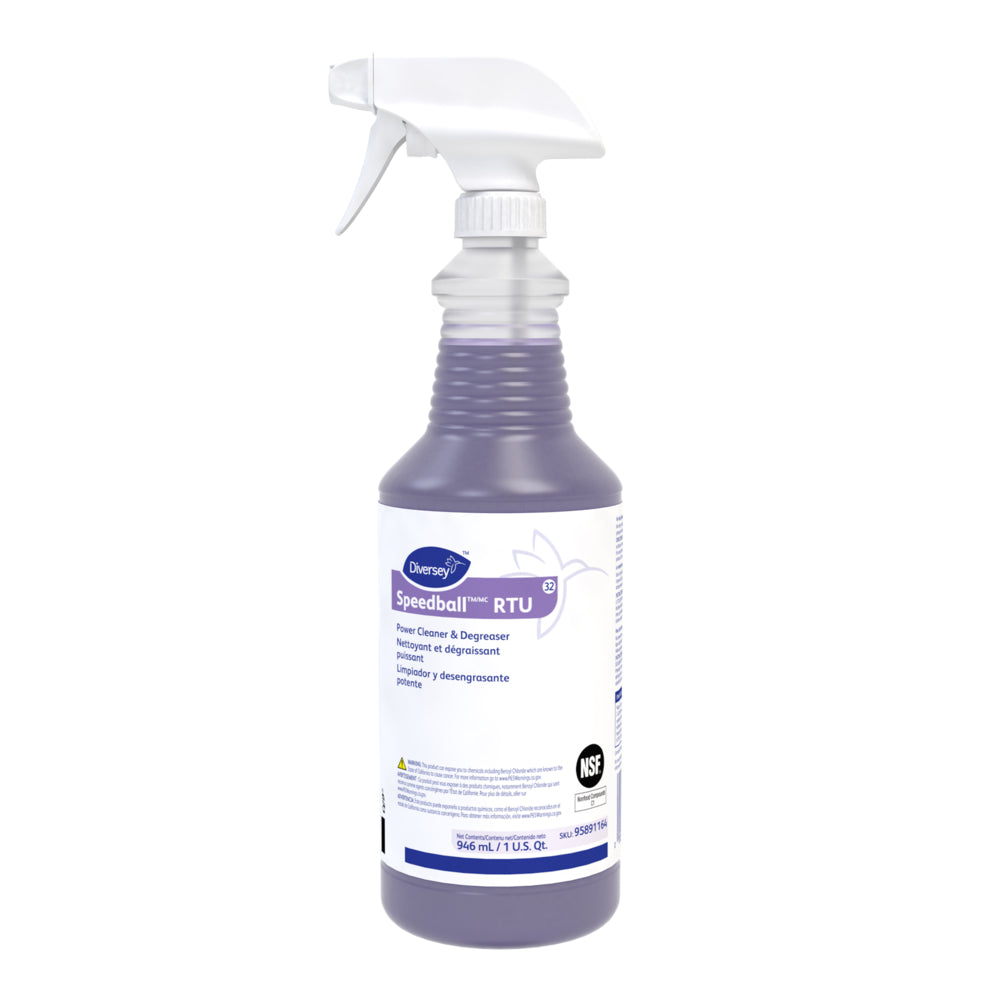 Nettoyeur puissant Diversey Speedball 2000 - 946 ml - Pulvérisateur à gâchette non inclus