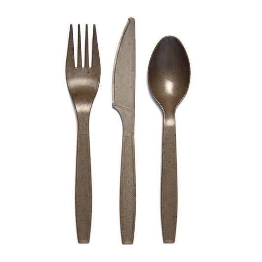 Eco Dinnerware Bulk Cutlery Set - 300 Pack