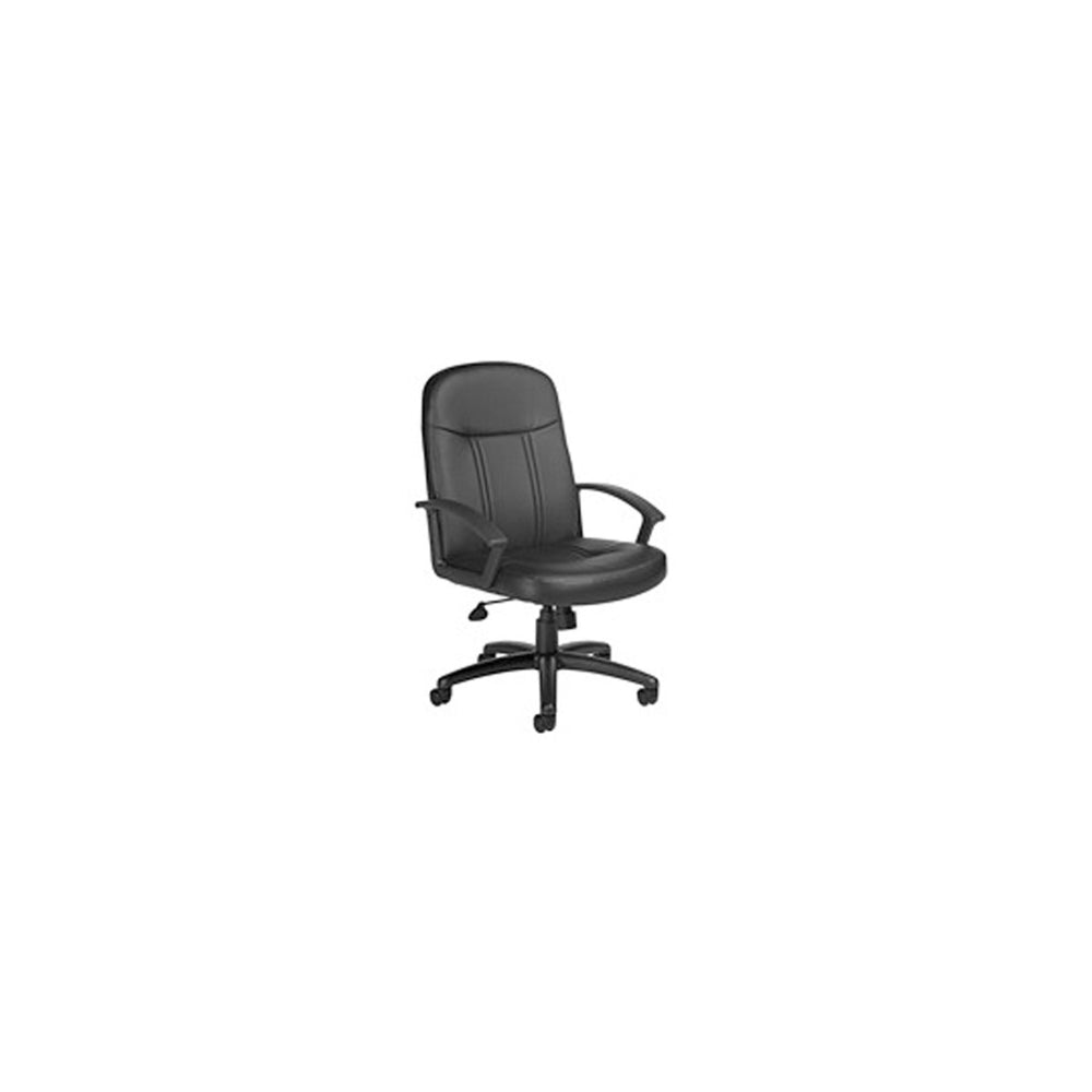 Global Altona High Back Tilter Chair with Casters - Black