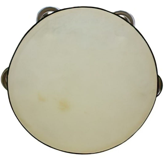 Rhythm Band Instruments 7" Wood Rim Tambourines, 5 pair jingles