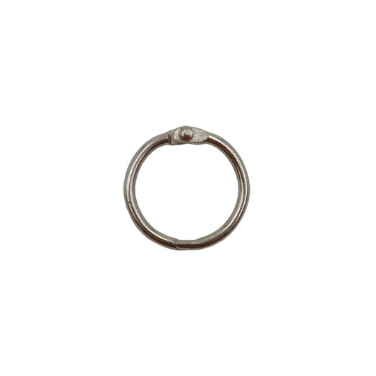 Anneaux à feuilles mobiles Westcott - 3/4" - Argent - Paquet de 100