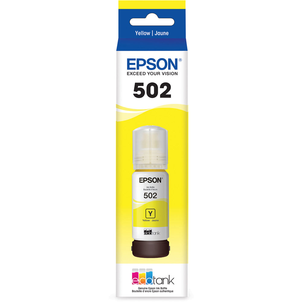 Encre Epson T502 - Rendement standard - Jaune