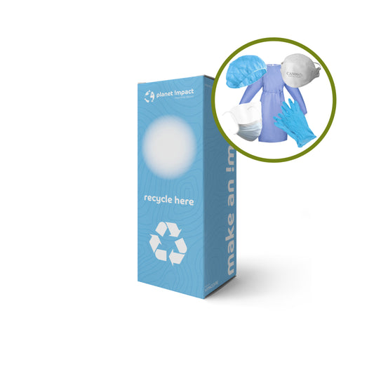 Vitacore Planet Impact Mixed PPE Recycling Bin - Large
