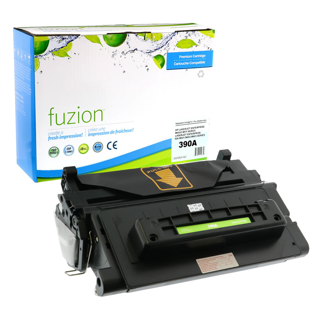 fuzion HP 90A Compatible Toner Cartridge - Standard Yield - Black