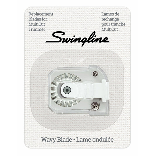 Swingline ClassicCut 1215P Trimmer Replacement Wavy Blade - 2 Pack