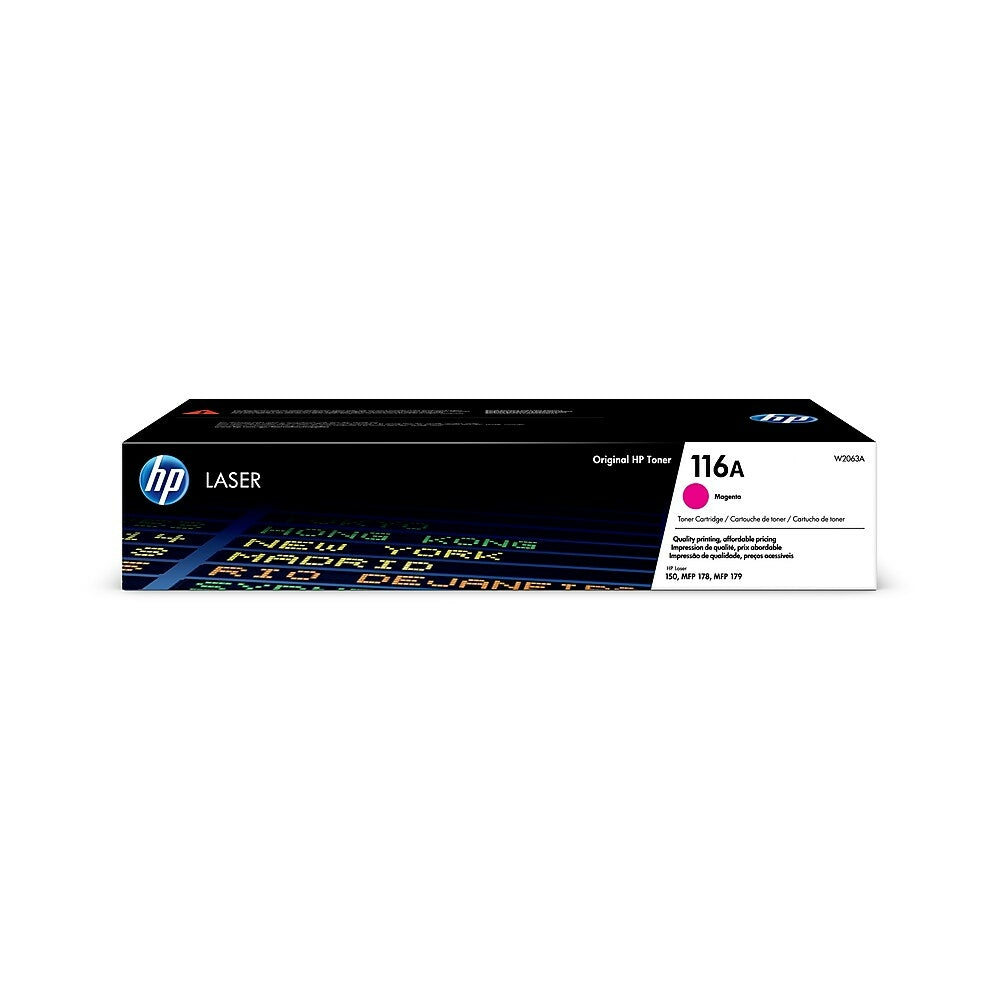 Cartouche de toner magenta HP 116A (W2063A)