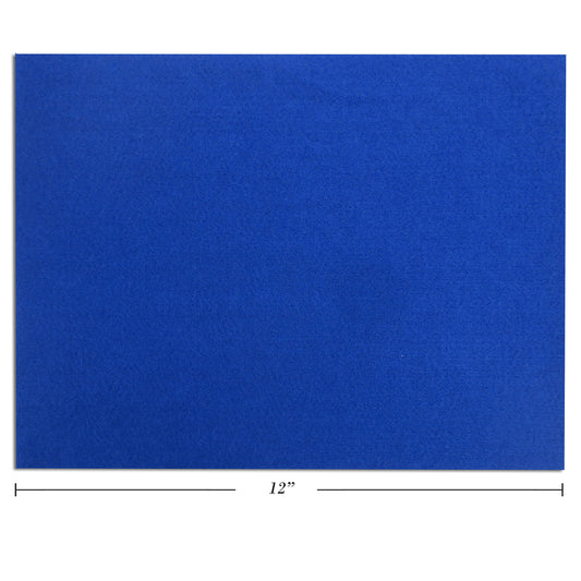 Selectum Felt Sheets - 9"W x 12"L - Dark Blue - 10 Pack