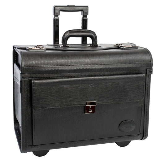 Sacoche à roulettes Nextech pour ordinateur portable 15,6 pouces - Noir