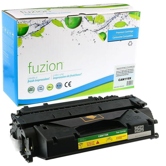 fuzion Canon 119II (119X) Compatible Toner Cartridge - High Yield - Black