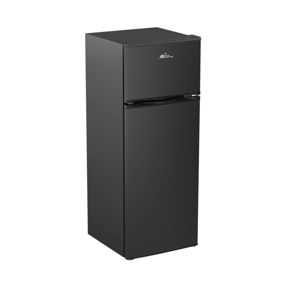 Royal Sovereign 2-Door Refrigerator - 7.5 cu ft. - Black