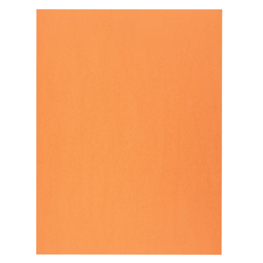 Papier de construction North American Paper Inc. – 24" x 36" – Orange – 48 feuilles