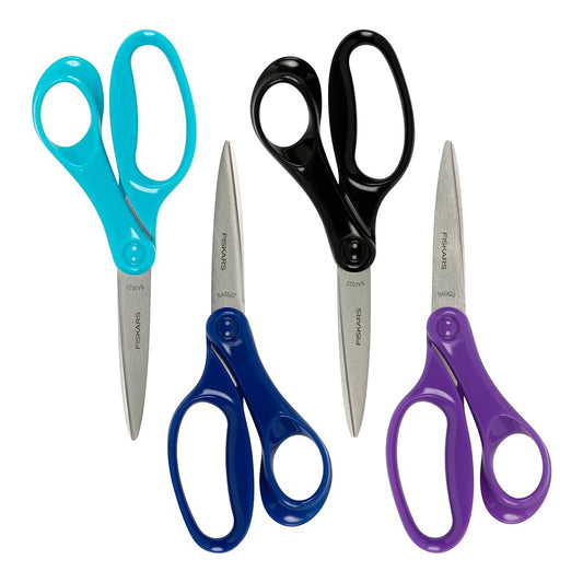 Fiskars 7" Students Scissors - Assorted Colours
