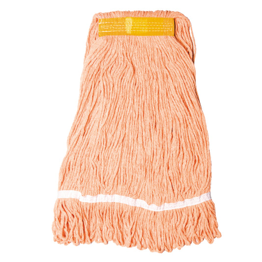 Vileda Looper - 4 Row Stitched Mop - Narrow Band - Large - Orange