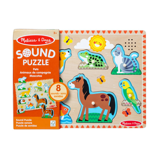Melissa & Doug Sound Puzzle Pet