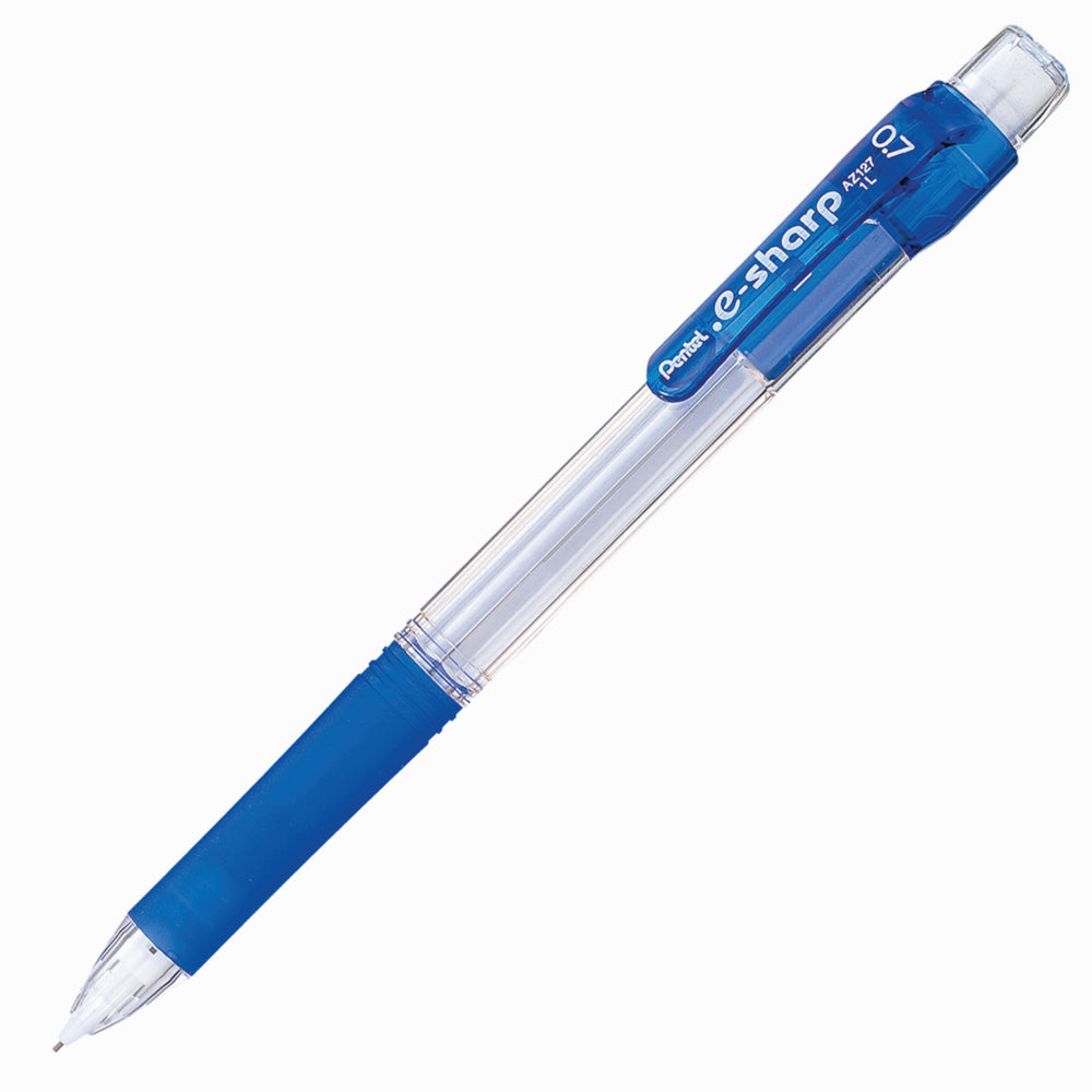 Pentel e-Sharp Lead Maximizer Mechanical Pencil - 0.7mm - Blue Barrel - 12 Pack