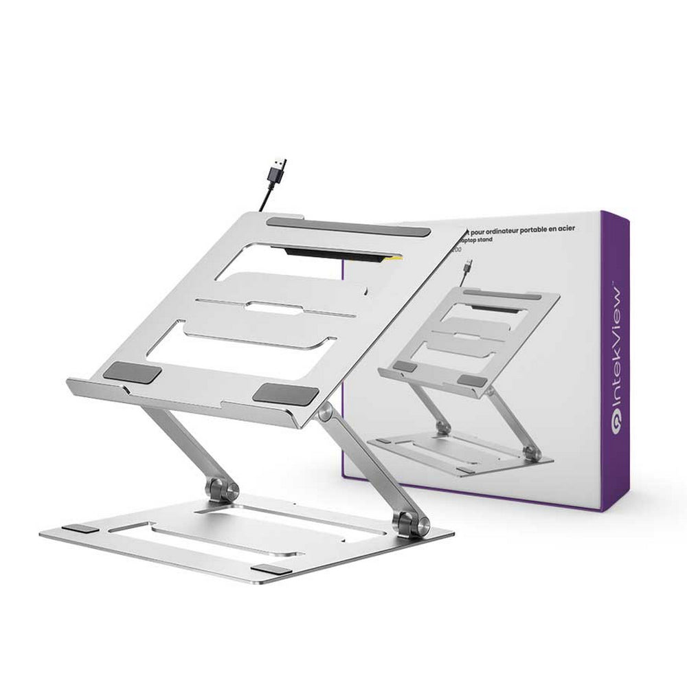 Support pour ordinateur portable en acier IntekView