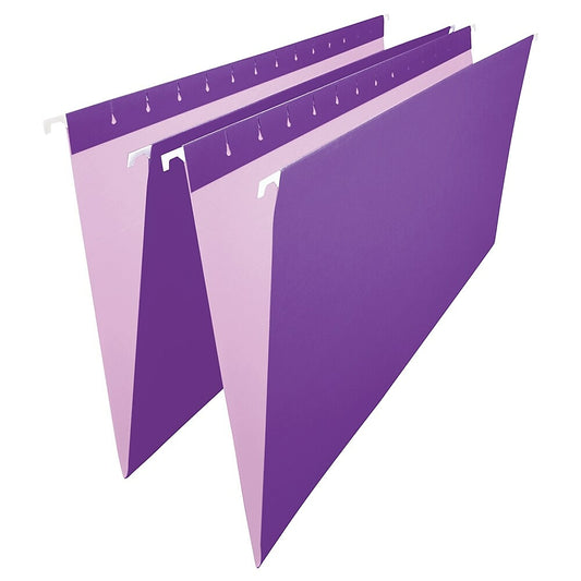Chemises suspendues Staples Violet - Format légal - Paquet de 25