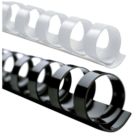 Fellowes Binding Combs - 1/2" - Black - 100 Pack