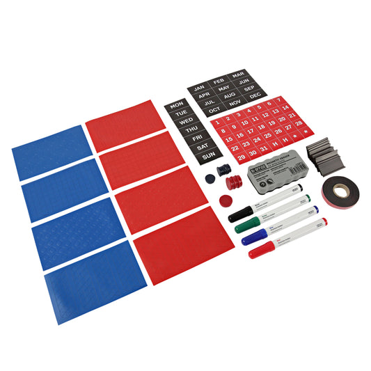 Kit d'accessoires magnétiques MasterVision pour tableaux blancs - Édition de base
