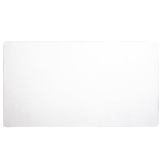 Desktex Crystal Clear PVC Desk Pad - 19" W x 24" L