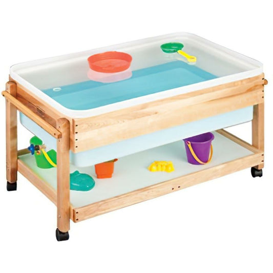 Table à sable et à eau en bois
