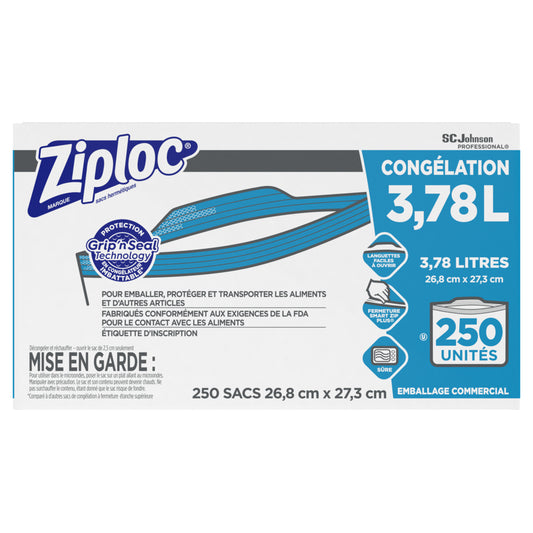 Ziploc Freezer Bags - Gallon - 250 Pack