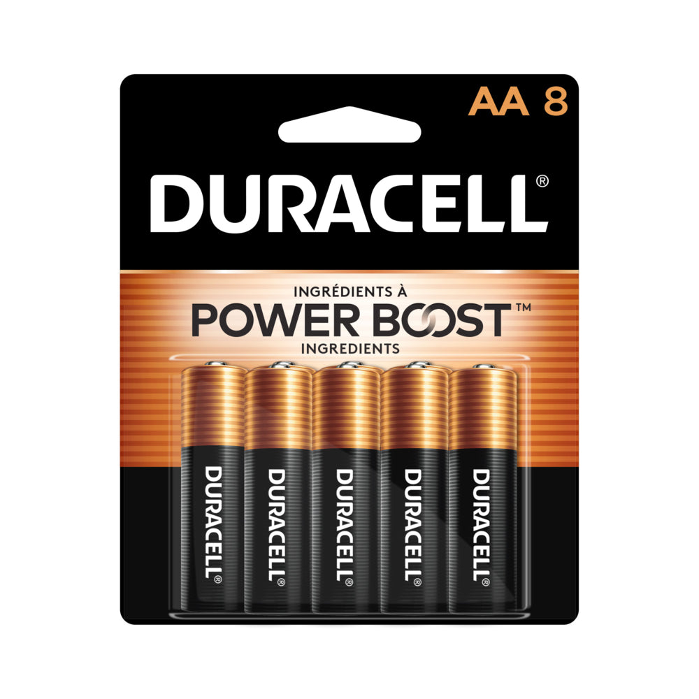 Duracell Coppertop AA Alkaline Batteries - 8 Pack