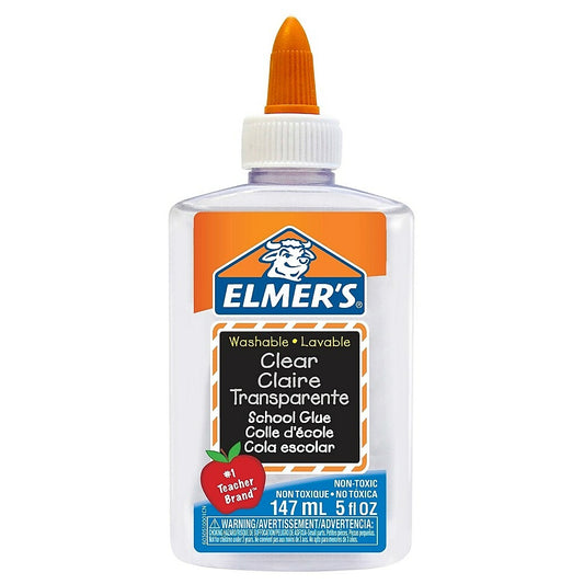 Elmer's Washable School Glue, 147 mL, Clear (60305Q)