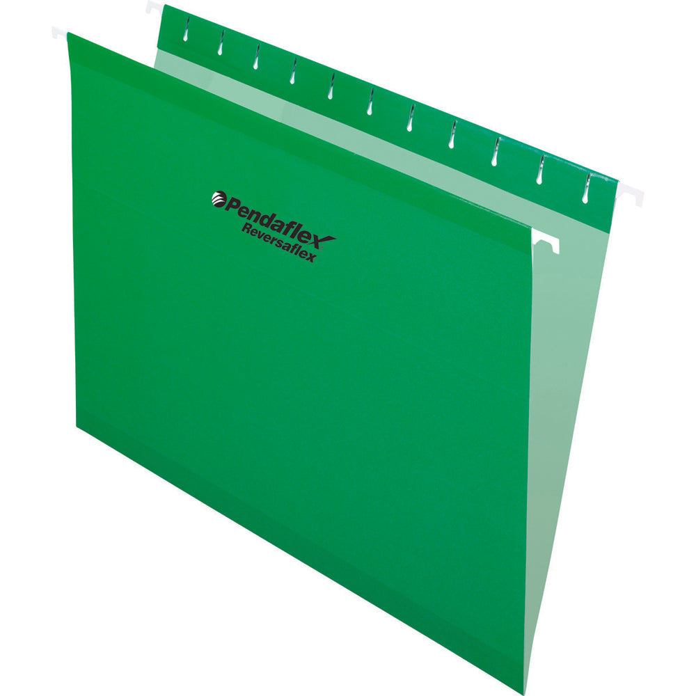 Pendaflex Premium Coloured Hanging File Folders - Legal - Bright Green - 25 Pack