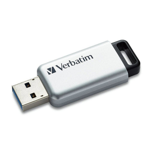 Clé USB 3.0 Verbatim Store 'n' Go Secure Pro 64 Go - Argent