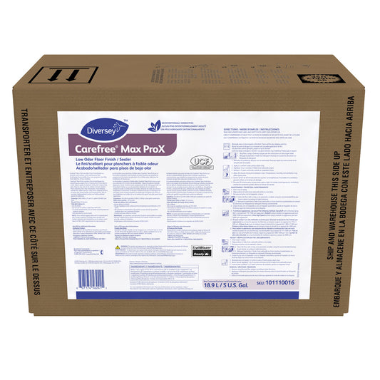 Diversey Carefree Max ProX Low Odor Floor Finish Sealer - 18.9 L