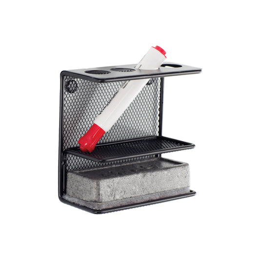 Safco Onyx Mesh Metal Marker Organizer - Black