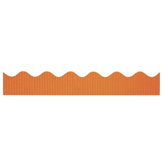 Bordette Decorative Border, Orange, 5.7cm x 15.24m, 1 Roll