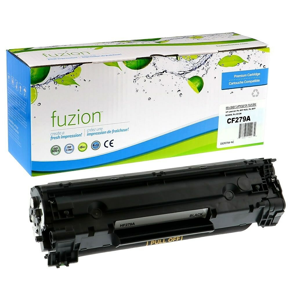 fuzion HP 79A (CF279A) Compatible Toner Cartridge - Standard Yield - Black