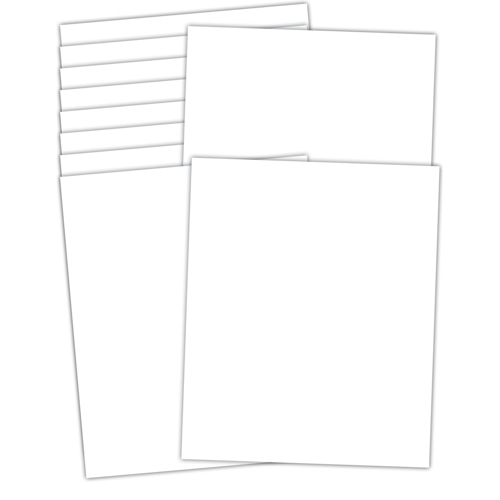 Teacher Created Resources Blank Book - White - 10 Pack