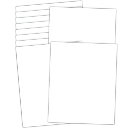 Teacher Created Resources Blank Book - White - 10 Pack