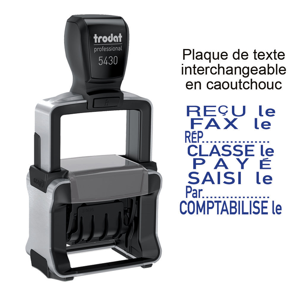 Trodat 5430/L Professional Dater - French