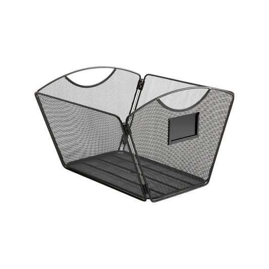 Safco Onyx Mesh Desktop Tub File - Black