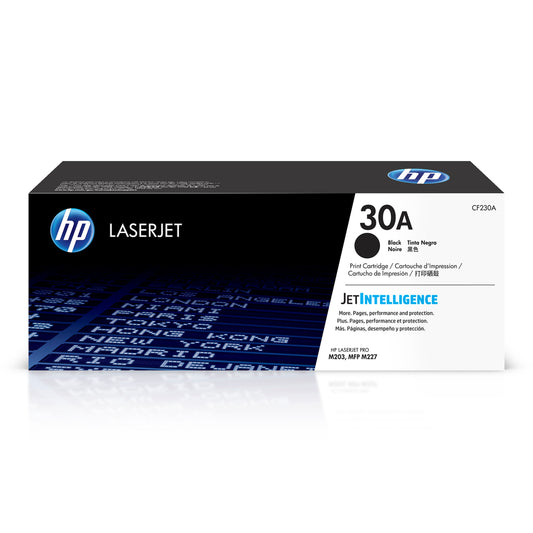 HP 30A (CF230A) Black Original LaserJet Toner Cartridge